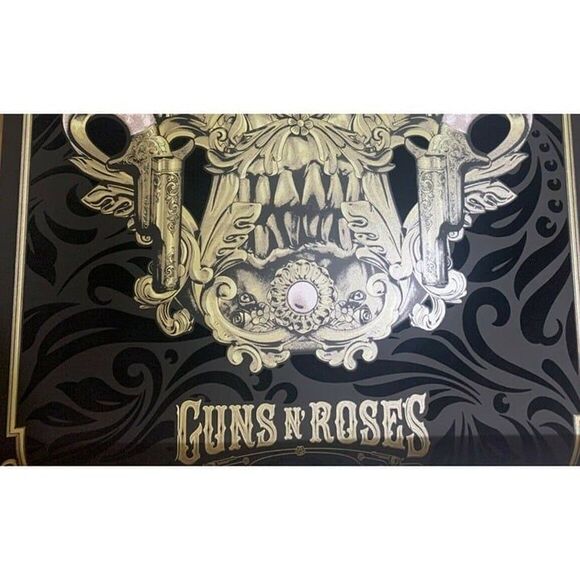 Guns N' Roses Anthony Petrie Flocked BNG Art Print 24 x 36 rock 7 color NEW - Picture 2 of 9